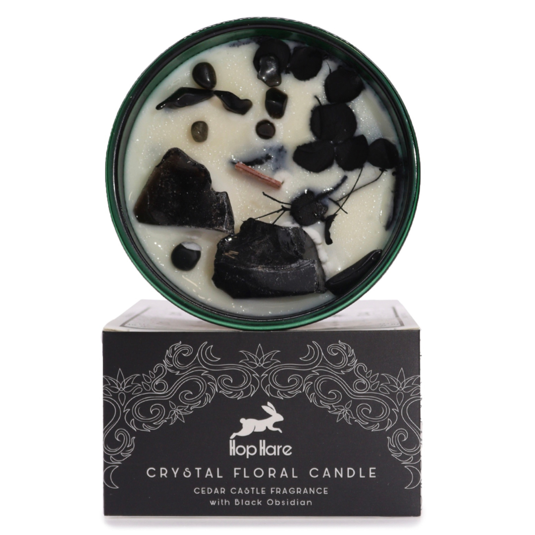 The Knight of Swords - Hop Hare Soy Candle - Obsidian