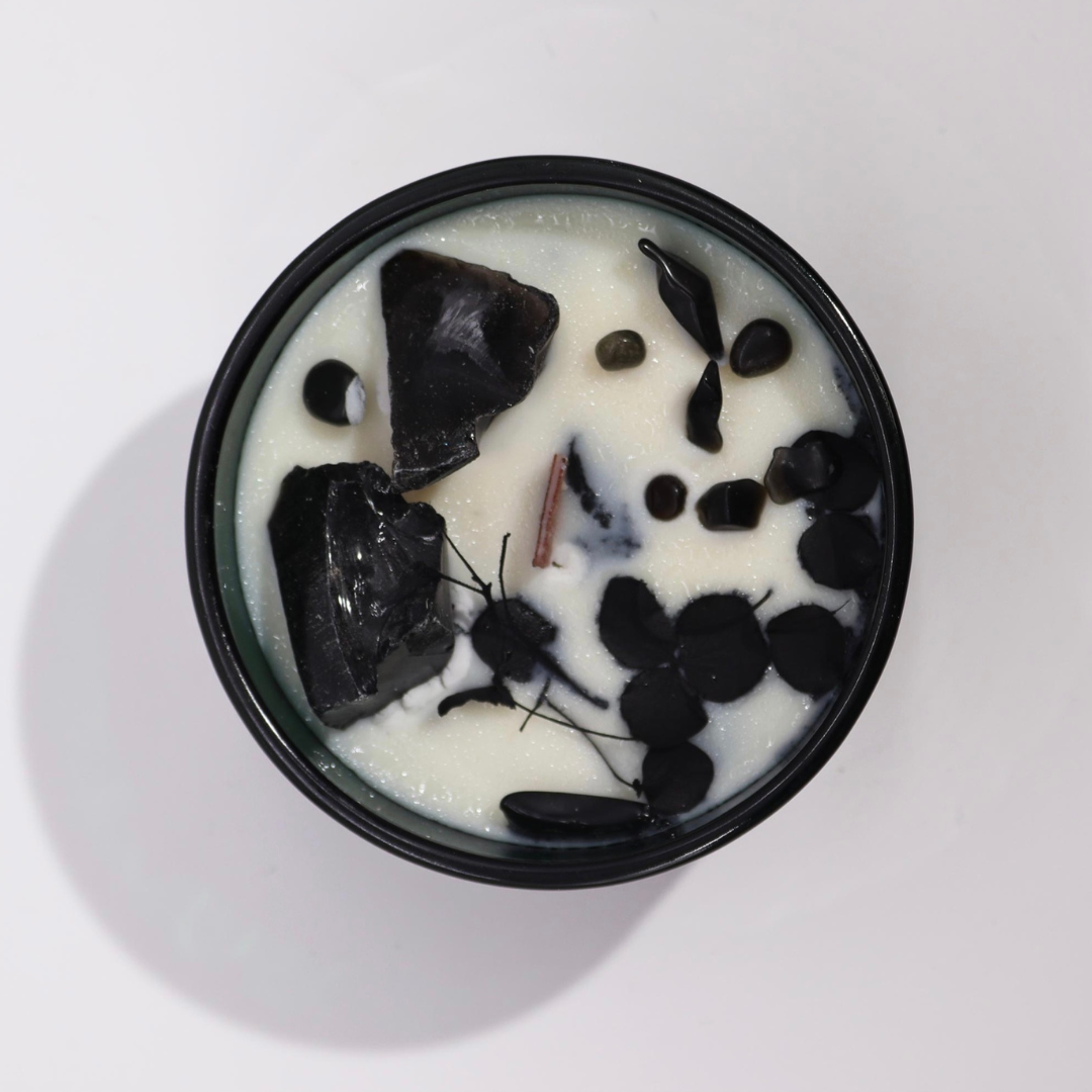 The Knight of Swords - Hop Hare Soy Candle - Obsidian