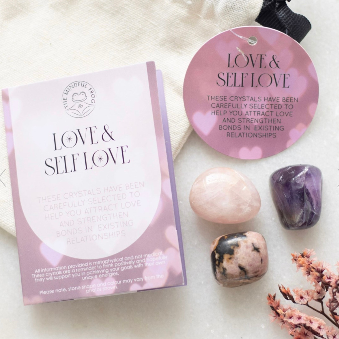 Love and Self Love Healing Crystal Set