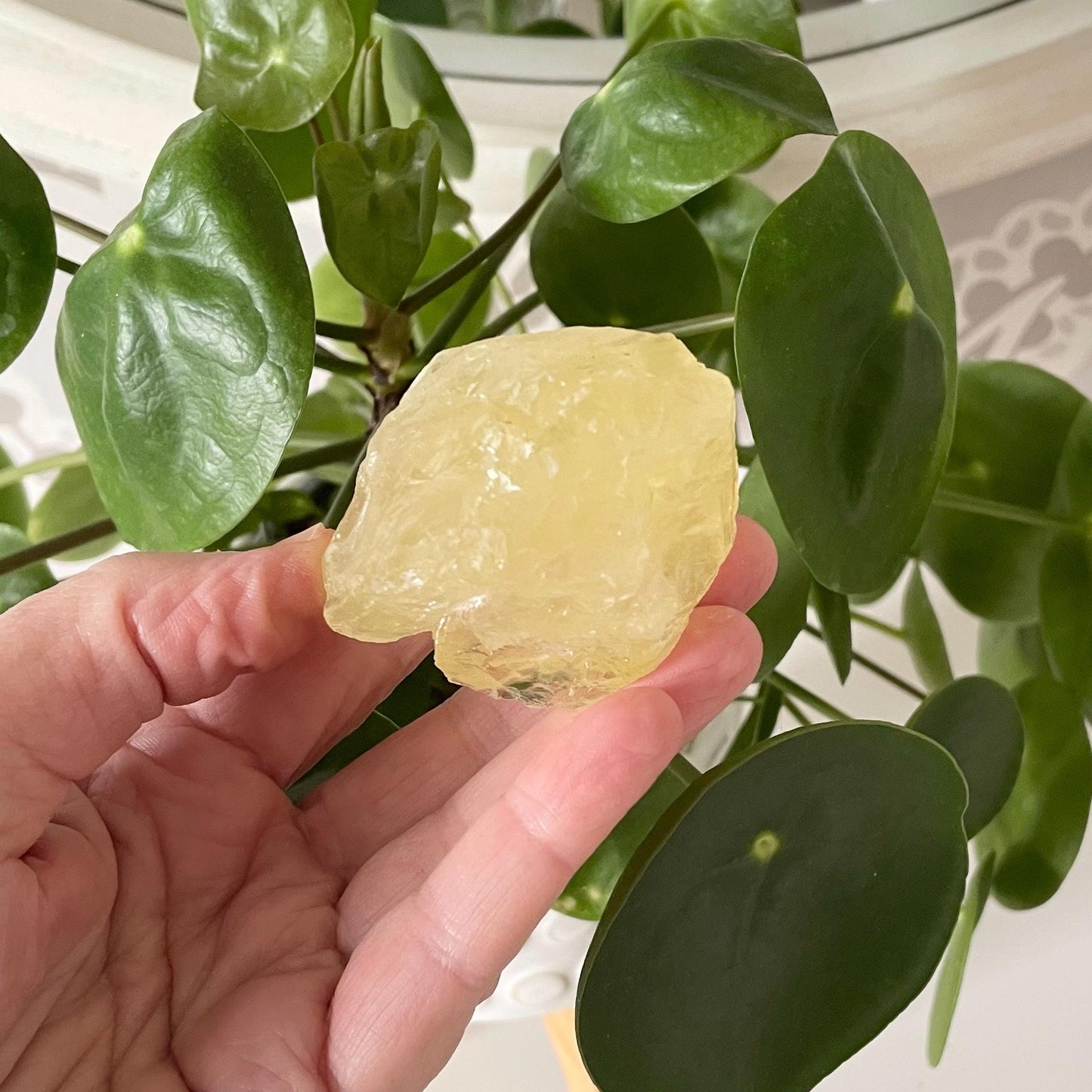 Raw Natural Crystal Incense Stick Holder -Citrine, Clear Quartz or Fluorite