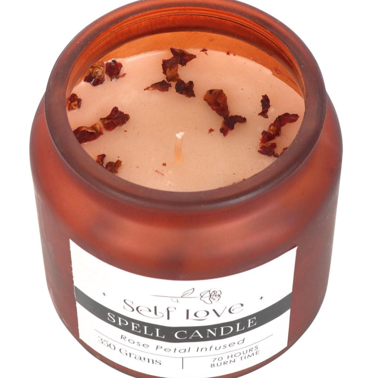 Divine Ritual Spell Candle - Self Love - Rose Petal