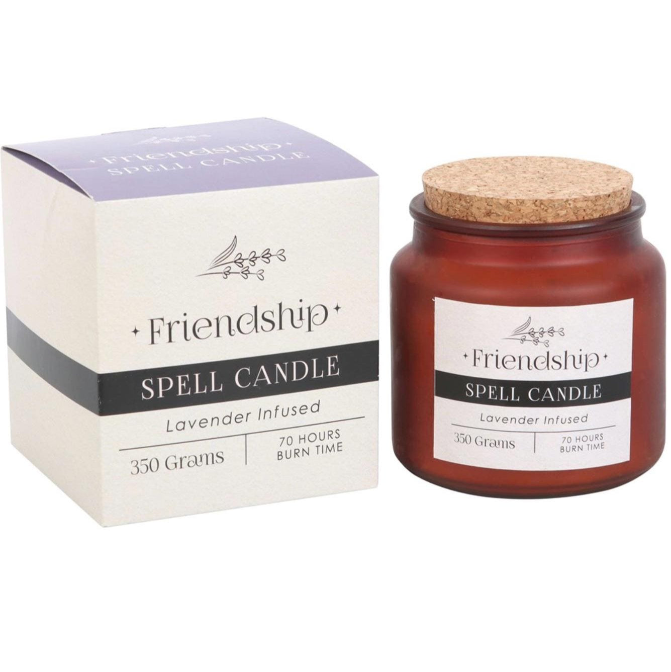 Divine Ritual Spell Candle -Friendship -Lavender