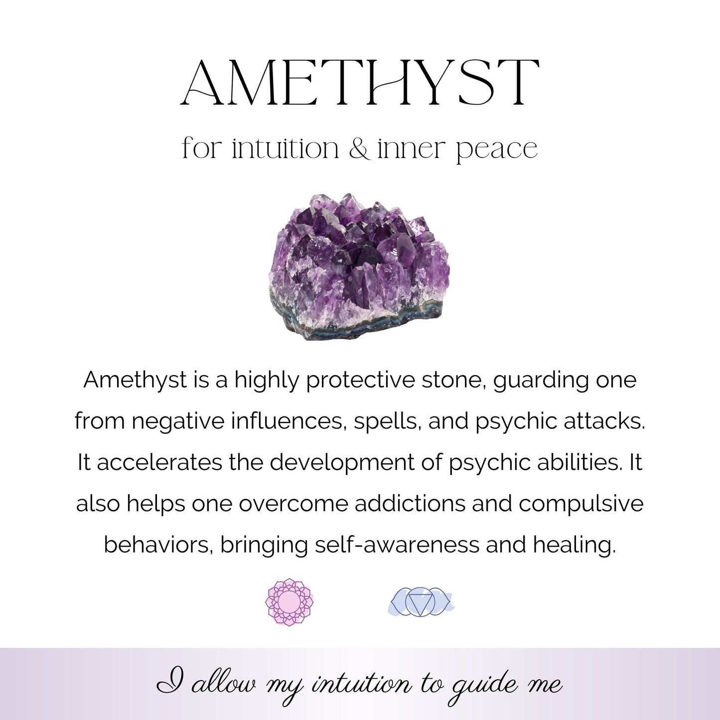Amethyst Chunky Tower
