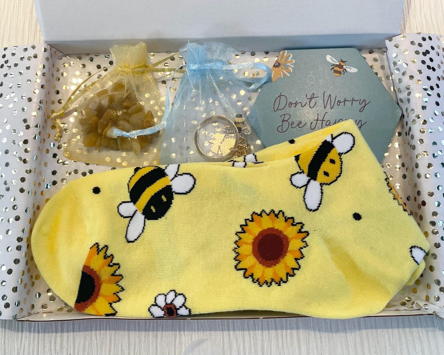 Letterbox Gift  - Dont Worry Bee Happy