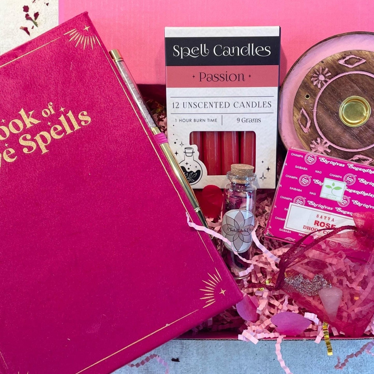 Love Spell Giftbox –A Mystical and Romantic Self Care Set