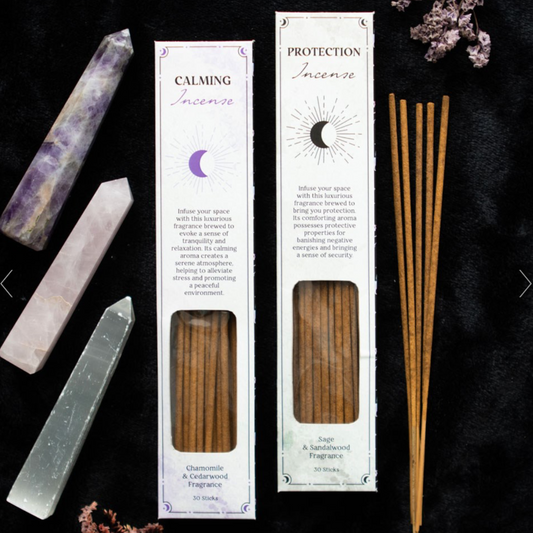 Intention Incense Sticks - Calming or Protection